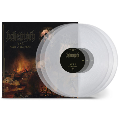 3LP / Behemoth / XXX Years Ov Blasphemy / Clear / Vinyl / 3LP