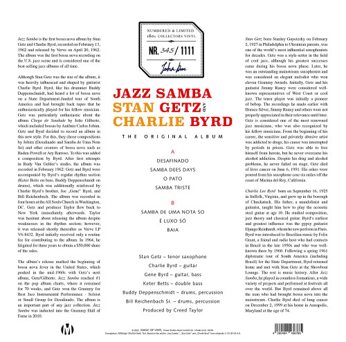 LP / Getz Stan,Byrd Charlie / Jazz Samba / Vinyl