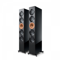 HIFIHIFI / Repro sloupov�:Kef Reference 5 Meta / Gloss Black... / 2ks