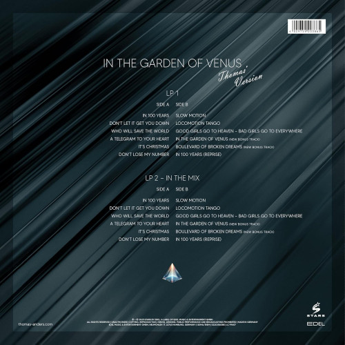 2LP / Anders Thomas / Sings Modern Talk:In The Garden Of Venus / Vinyl