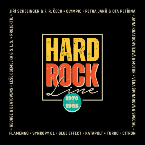 2CD / Various / Hard Rock Line 1970-1985 / 2CD
