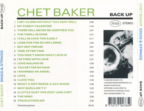 CD / Baker Chet / Sings & Strings