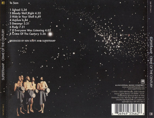CD / Supertramp / Crime Of The Century