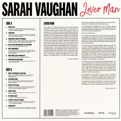 LP / Vaughan Sarah / Lover Man / Vinyl