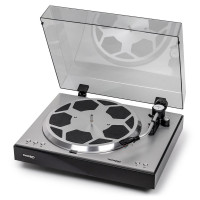 GramofonyGRAMO / Gramofon Thorens TD 404 DD / Black High Gloss