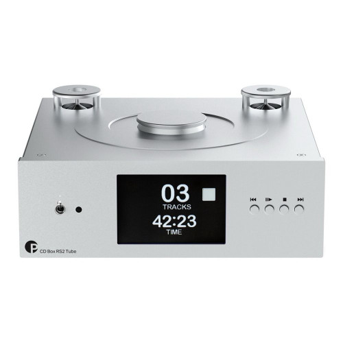 HIFI / HIFI / CD p�ehr�va� Lampov� Pro-Ject CD Box RS Tube / Silver