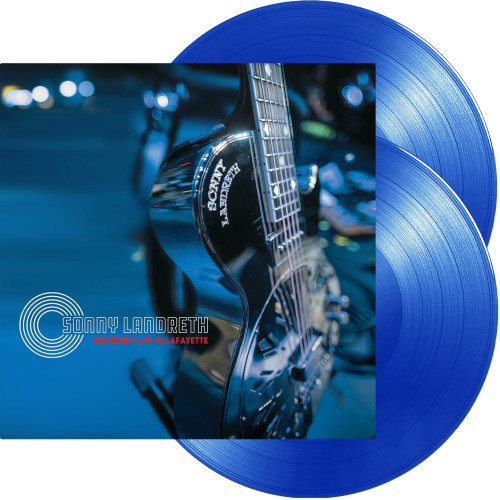 2LP / Landreth Sonny / Recorded Live In Lafayette / Reedice / Blue / Vinyl