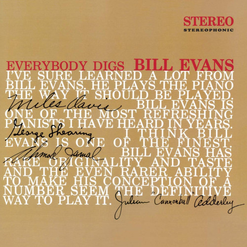 LP / Evans Bill / Everybody Digs Bill Evans / Red / Vinyl
