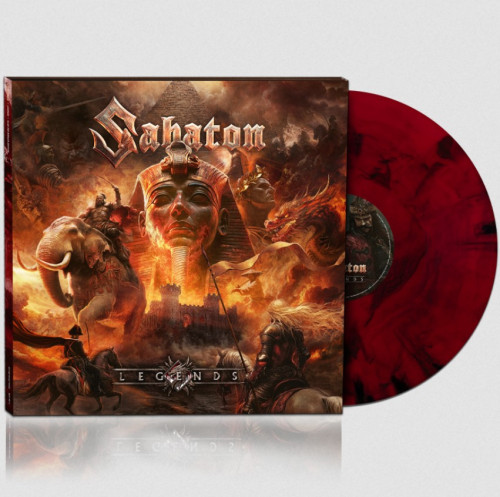 LP / Sabaton / Legends / Blood Red Swirl / Vinyl