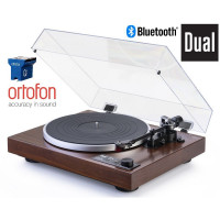 GramofonyGRAMO / Gramofon Dual CS 529 High Fidelity / Walnut / Quinted Blue