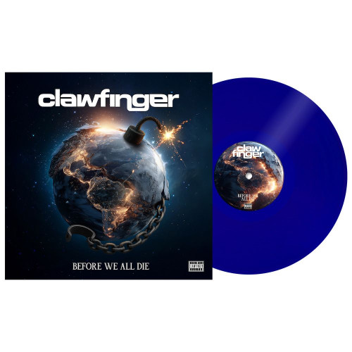 LP / Clawfinger / Before We All Die / Transparent Blue / Vinyl