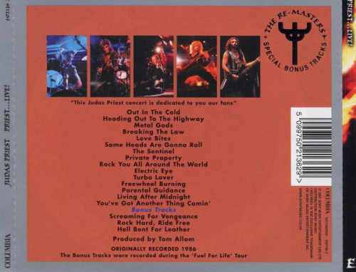 2CD / Judas Priest / Priest...Live! / 2CD