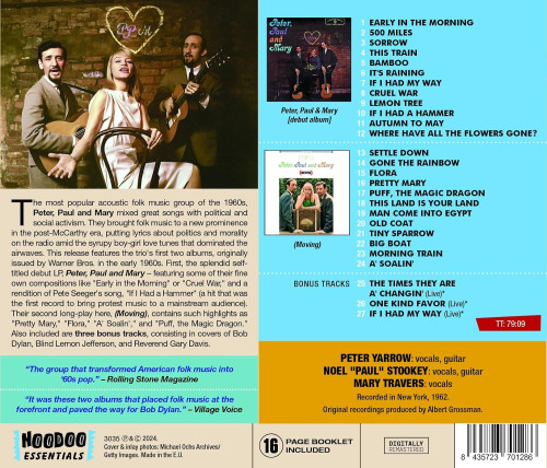 CD / Peter, Paul And Mary / Debut Album+Moving