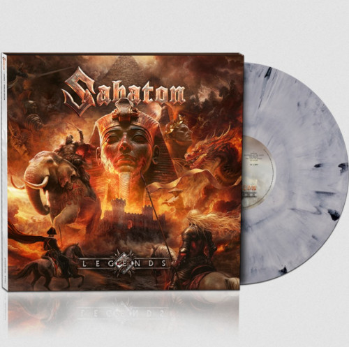 LP / Sabaton / Legends / White Marbled / Vinyl