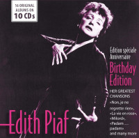 10CDPiaf Edith / Birthday Edition / 16 Original Albums / 10CD