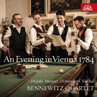 CDBennewitz Quartet / Ve�er ve V�dni 1784 / Haydn,Mozart,Vanhal