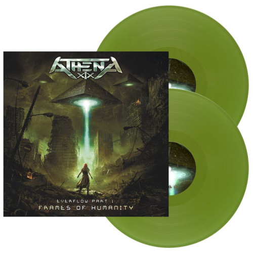 2LP / Athena XIX / Everflow Pt.1:Frames Of Humanity / Green / Vinyl / 2LP