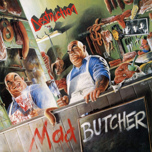 LP / Destruction / Mad Butcher / White / Vinyl