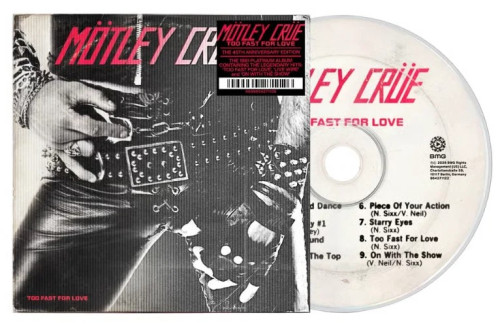 CD / Motley Crue / Too Fast For Love / 45th Anniversary / Lenticular