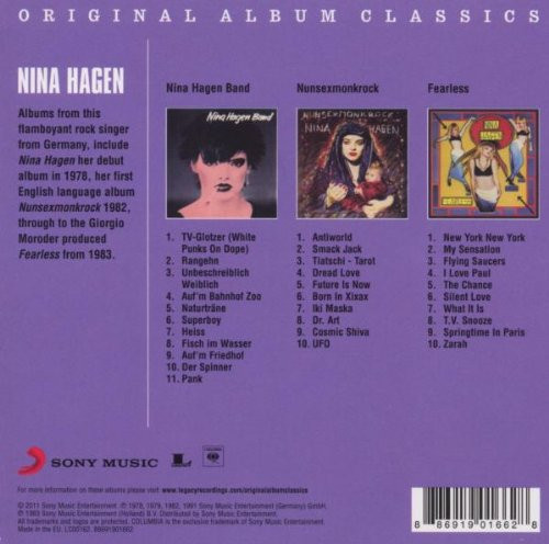 3CD / Hagen Nina / Original Album Classics / 3CD
