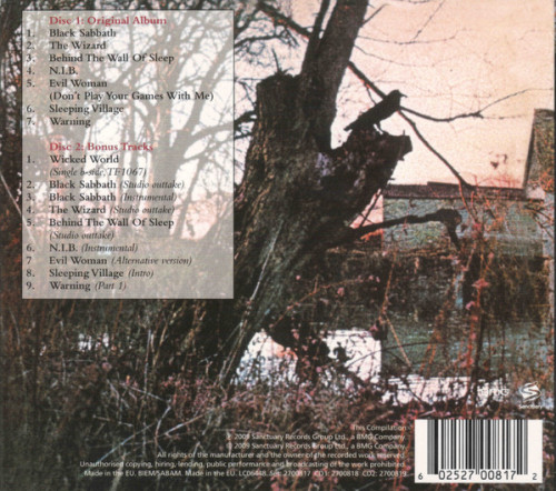 2CD / Black Sabbath / Black Sabbath / DeLuxe Edition / Digipack / 2CD