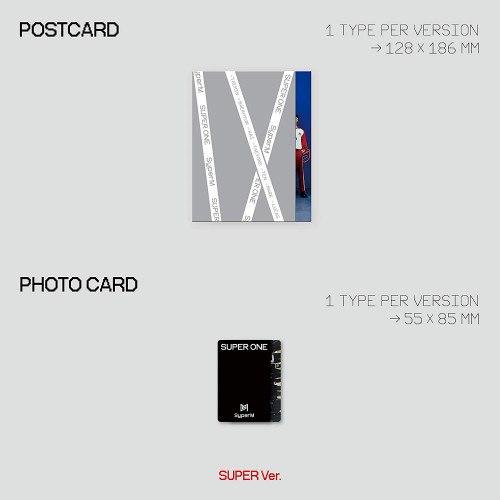 CD / Superm / Superm The 1st Album "Super One" / "super" Version
