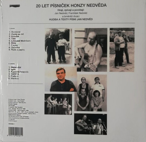 LP / Nedv�d Jan / 20 let p�sni�ek Honzy Nedv�da / Vinyl