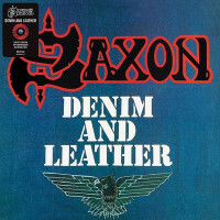 LPSaxon / Denim And Leather / Red,Black Splatter