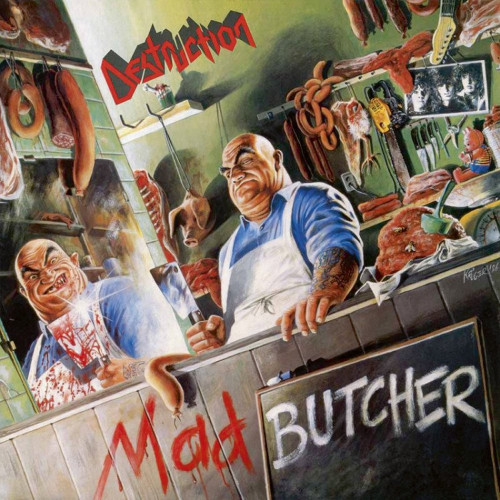 LP / Destruction / Mad Butcher / Reedice 2021 / Marbled / Vinyl