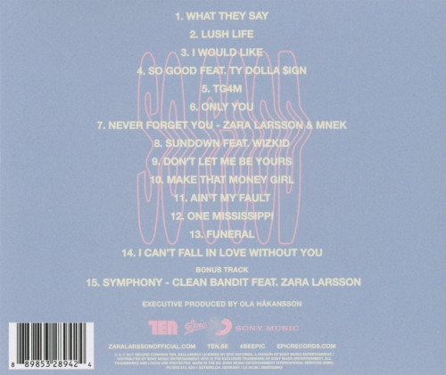 CD / Larsson Zara / So Good