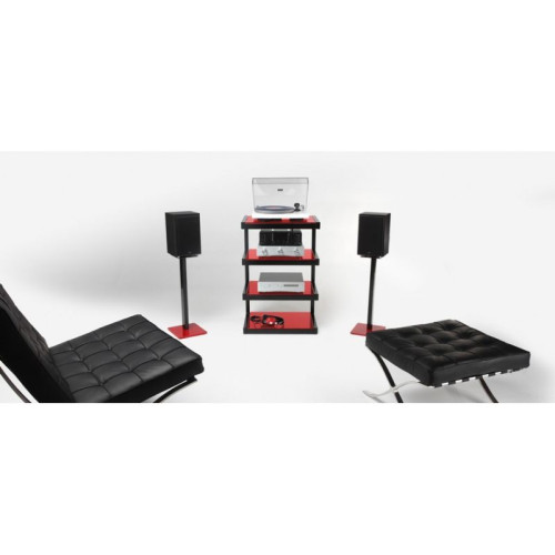 HIFI / HIFI / Hi-Fi stolek / Norstone:Esse Hifi / White / Oak