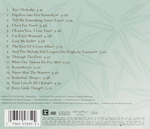 CD / Khan Chaka / Epiphany:The Best OF