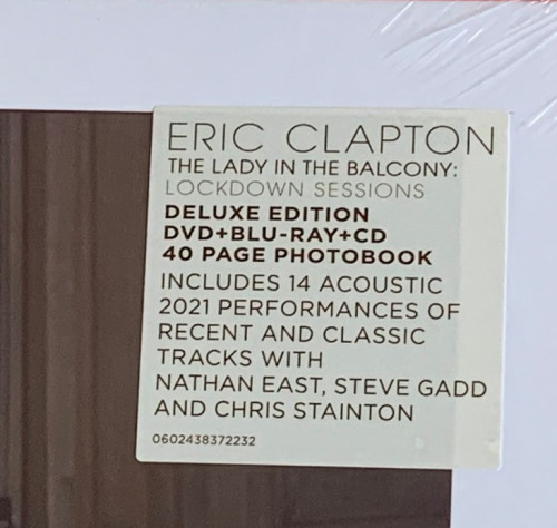 DVD/CD / Clapton Eric / Lady In The Balcony / Mediabook / DVD+Blu-Ray+CD