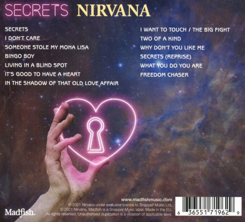 CD / Nirvana(UK) / Secrets / Digipack