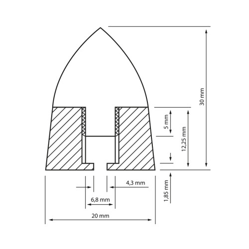 HIFI / HIFI / Hroty antirezonan�n� / Dynavox Absorber A4 / Black / 4ks