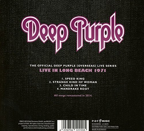 CD / Deep Purple / Long Beach 1971