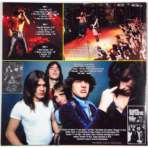2LP / AC/DC / Live In Paris 1979 / Vinyl / 2LP