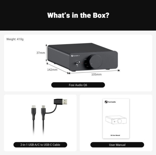 HIFI / HIFI / DAC Fosi Audio Q6