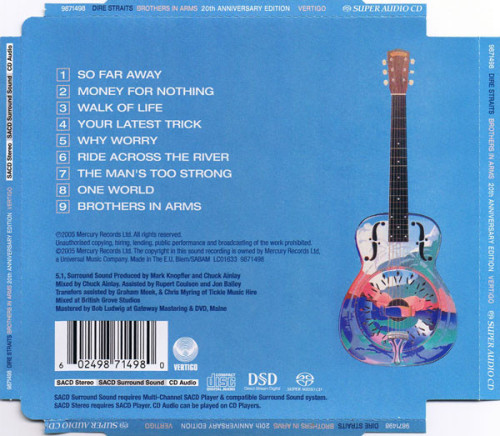 CD/SACD / Dire Straits / Brothers In Arms / SACD
