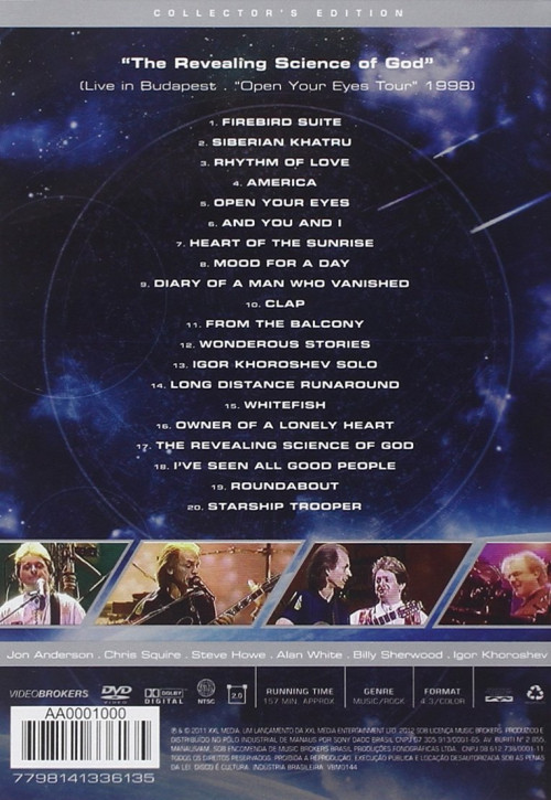 DVD / Yes / Live In Budapest
