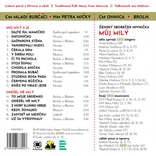 CD / Nivni�ka / M�j mil�
