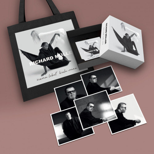 CD / M�ller Richard / �ierna labu�,biela vrana / Box