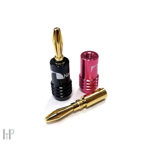 HIFI / HIFI / Koncovky Nakamichi Banana Plugs N4046 / 2ks