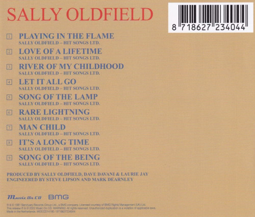 CD / Oldfield Sally / Playing In The Flame