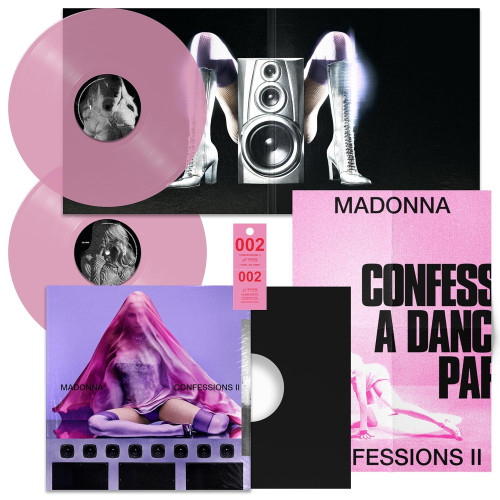 2LP / Madonna / Confessions II / Translucent Pink / Vinyl / 2LP