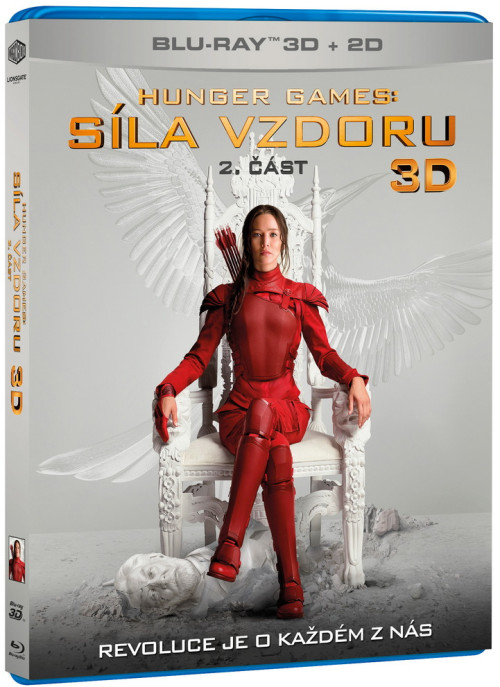 3D Blu-Ray / FILM /  Hunger Games:S�la vzdoru 2.��st / 3D+2D Blu-Ray
