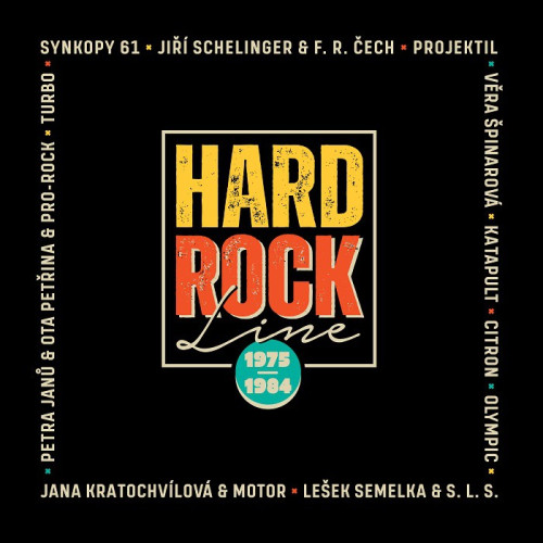 LP / Various / Hard Rock Line 1975-1984 / Vinyl
