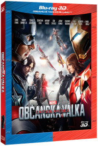 3D Blu-RayBlu-ray film /  Captain America:Ob�ansk� v�lka / 3D+2D 2Blu-Ray