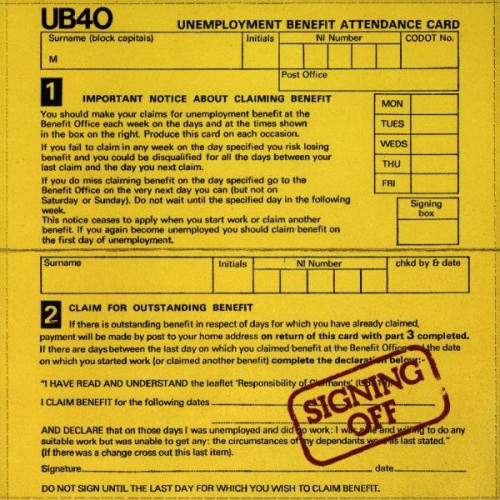 CD / UB 40 / Singing Off