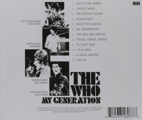 CD / Who / My Generation
